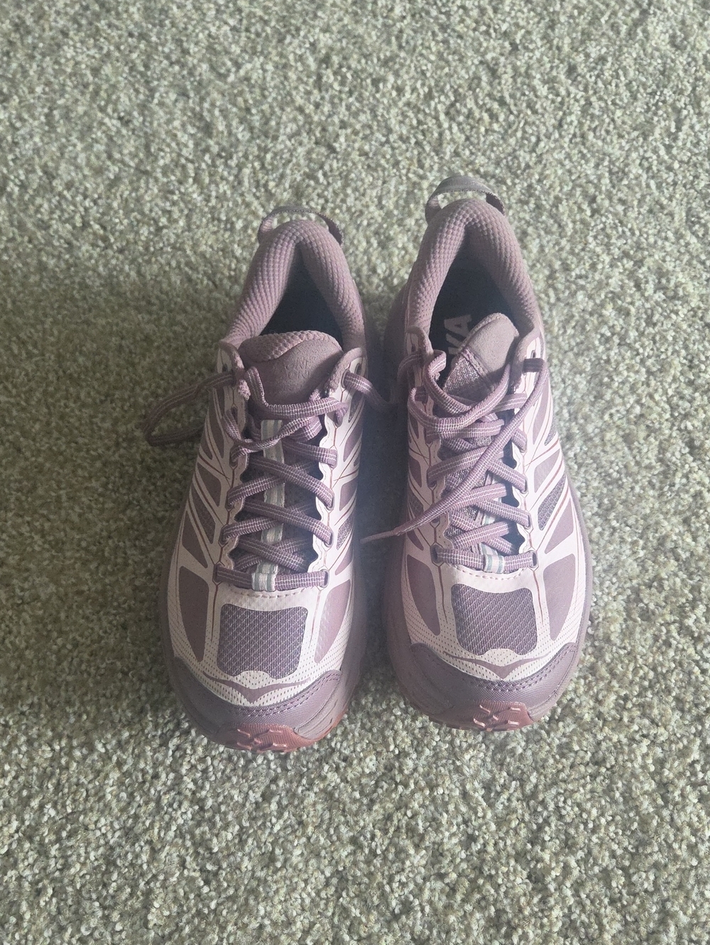Hoka One One Women's Mauve/Pink Trail Running Shoes